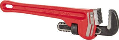 Proto - 12" Steel Straight Pipe Wrench - 2" Pipe Capacity - Eagle Tool & Supply