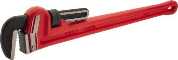 Proto - 36" Steel Straight Pipe Wrench - 5" Pipe Capacity - Eagle Tool & Supply