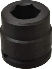 Proto - 1-1/2" Drive 1-5/8" Standard Impact Socket - 6 Points, 3-1/8" OAL - Eagle Tool & Supply