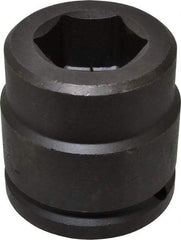 Proto - 1-1/2" Drive 1-11/16" Standard Impact Socket - 6 Points, 3-15/64" OAL - Eagle Tool & Supply