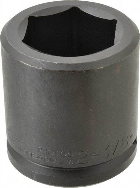 Proto - 1-1/2" Drive 2-3/8" Standard Impact Socket - 6 Points, 3-7/8" OAL - Eagle Tool & Supply