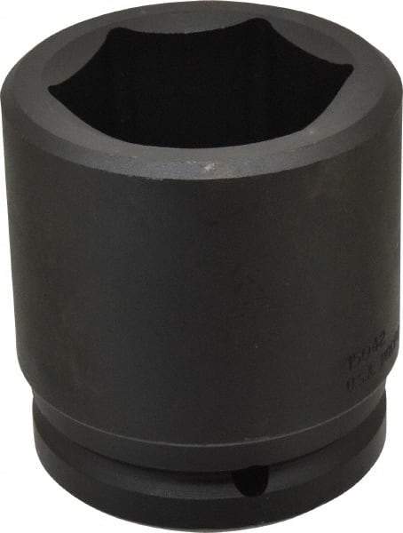 Proto - 1-1/2" Drive 2-5/8" Standard Impact Socket - 6 Points, 4-1/8" OAL - Eagle Tool & Supply