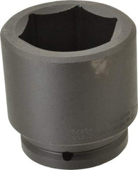 Proto - 1-1/2" Drive 2-15/16" Standard Impact Socket - 6 Points, 4-1/2" OAL - Eagle Tool & Supply