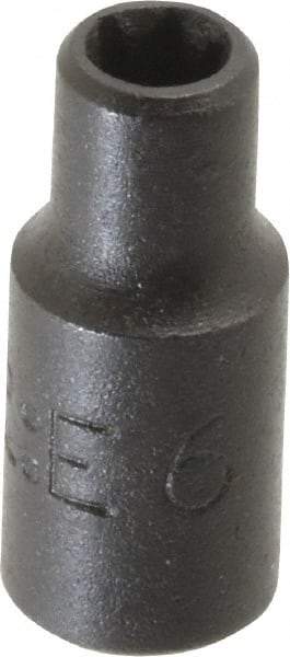 Proto - 1/4" Drive Impact Socket - 1" OAL - Eagle Tool & Supply