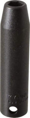 Proto - 3/8" Drive 5/16" Deep Impact Socket - 6 Points, 2-3/4" OAL - Eagle Tool & Supply
