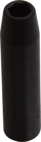 Proto - 3/8" Drive 11/32" Deep Impact Socket - 6 Points, 2-3/4" OAL - Eagle Tool & Supply