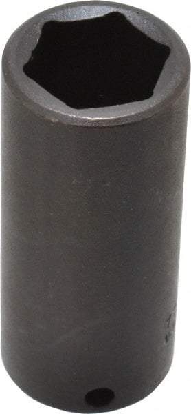 Proto - 3/8" Drive 13/16" Deep Impact Socket - 6 Points, 2-3/4" OAL - Eagle Tool & Supply