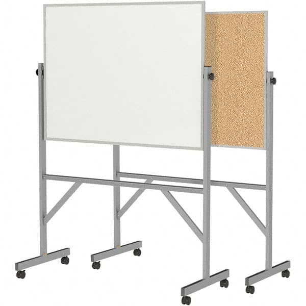 Ghent - Whiteboards & Magnetic Dry Erase Boards Type: Reversible Dry Erase/Corkboard Height (Inch): 78-1/4 - Eagle Tool & Supply