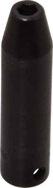 Proto - 3/8" Drive 6mm Deep Impact Socket - 6 Points, 2-47/64" OAL - Eagle Tool & Supply