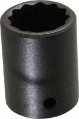 Proto - 1/2" Drive 7/8" Standard Impact Socket - 12 Points, 1-5/8" OAL - Eagle Tool & Supply