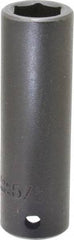 Proto - 1/2" Drive 5/8" Deep Impact Socket - 6 Points, 3-1/4" OAL - Eagle Tool & Supply