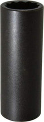 Proto - 1/2" Drive 7/8" Deep Impact Socket - 12 Points, 3-1/2" OAL - Eagle Tool & Supply