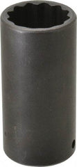 Proto - 1/2" Drive 1-1/4" Deep Impact Socket - 12 Points, 3-1/2" OAL - Eagle Tool & Supply