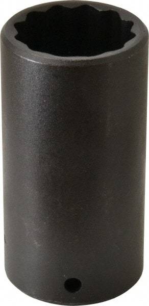 Proto - 1/2" Drive 1-5/16" Deep Impact Socket - 12 Points, 3-1/2" OAL - Eagle Tool & Supply