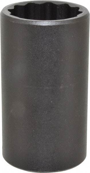 Proto - 1/2" Drive 1-7/16" Deep Impact Socket - 12 Points, 3-1/2" OAL - Eagle Tool & Supply