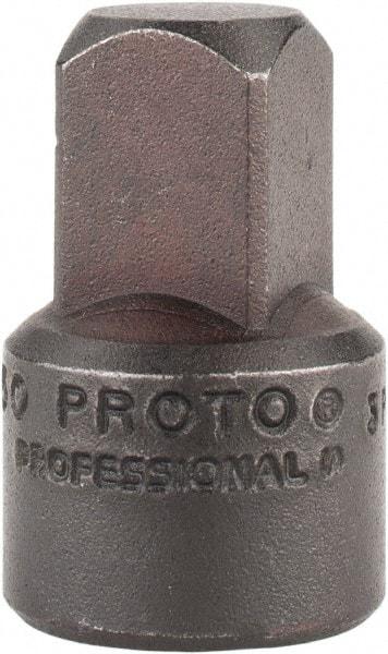 Proto - 1/2 Male 3/8 Female Impact Drive Adapter - 1-5/16" OAL - Eagle Tool & Supply