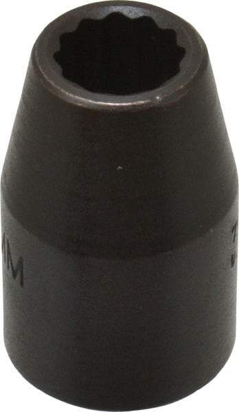 Proto - 1/2" Drive 11mm Standard Impact Socket - 12 Points, 1-1/2" OAL - Eagle Tool & Supply