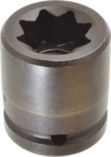 Proto - 3/4" Drive 7/8" Standard Impact Socket - 8 Points, 2" OAL - Eagle Tool & Supply