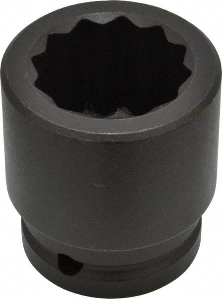 Proto - 3/4" Drive 1-1/4" Standard Impact Socket - 12 Points, 2-3/16" OAL - Eagle Tool & Supply