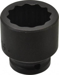Proto - 3/4" Drive 1-9/16" Standard Impact Socket - 12 Points, 2-7/16" OAL - Eagle Tool & Supply