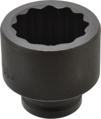 Proto - 3/4" Drive 1-13/16" Standard Impact Socket - 12 Points, 2-5/8" OAL - Eagle Tool & Supply