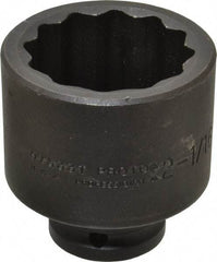 Proto - 3/4" Drive 2-1/16" Standard Impact Socket - 12 Points, 3-3/32" OAL - Eagle Tool & Supply