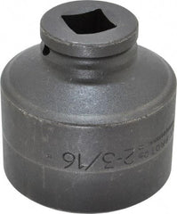 Proto - 3/4" Drive 2-3/16" Standard Impact Socket - 12 Points, 3-1/8" OAL - Eagle Tool & Supply