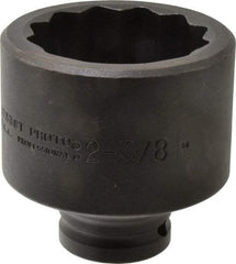 Proto - 3/4" Drive 2-3/8" Standard Impact Socket - 12 Points, 3-3/8" OAL - Eagle Tool & Supply