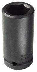 Proto - 3/4" Drive 9/16" Deep Impact Socket - 6 Points, 3-1/4" OAL - Eagle Tool & Supply