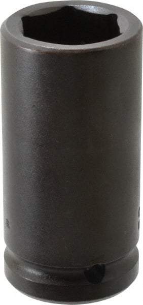 Proto - 3/4" Drive 1-1/16" Deep Impact Socket - 6 Points, 3-1/4" OAL - Eagle Tool & Supply