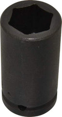 Proto - 3/4" Drive 1-1/8" Deep Impact Socket - 6 Points, 3-1/4" OAL - Eagle Tool & Supply
