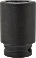 Proto - 3/4" Drive 1-3/8" Deep Impact Socket - 6 Points, 3-1/4" OAL - Eagle Tool & Supply