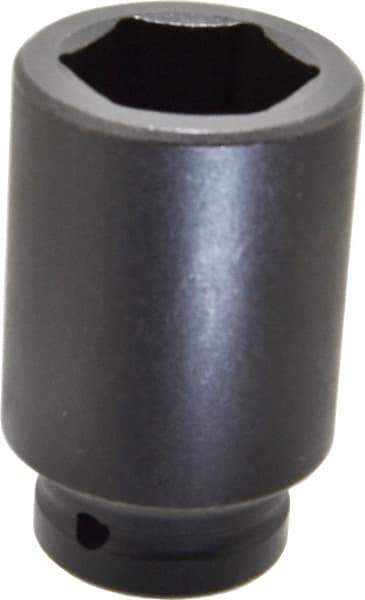 Proto - 3/4" Drive 1-7/16" Deep Impact Socket - 6 Points, 3-1/2" OAL - Eagle Tool & Supply