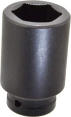 Proto - 3/4" Drive 1-7/16" Deep Impact Socket - 6 Points, 3-1/2" OAL - Eagle Tool & Supply