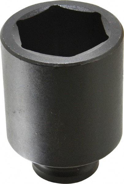 Proto - 3/4" Drive 2" Deep Impact Socket - 6 Points, 4-1/16" OAL - Eagle Tool & Supply