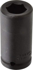 Proto - 3/4" Drive 23mm Deep Impact Socket - 6 Points, 3-1/4" OAL - Eagle Tool & Supply