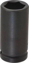 Proto - 3/4" Drive 27mm Deep Impact Socket - 6 Points, 3-1/4" OAL - Eagle Tool & Supply