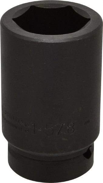 Proto - 1" Drive 1-5/8" Deep Impact Socket - 6 Points, 4" OAL - Eagle Tool & Supply