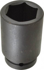 Proto - 1" Drive 1-7/8" Deep Impact Socket - 6 Points, 4-1/4" OAL - Eagle Tool & Supply