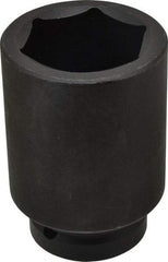 Proto - 1" Drive 2-1/8" Deep Impact Socket - 6 Points, 4-1/2" OAL - Eagle Tool & Supply