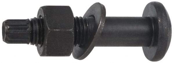 Value Collection - 7/8-9 Thread, 2" Length Under Head, 1-5/8" Head Diam, Tension Control Bolt - Grade A325 Steel, Uncoated - Eagle Tool & Supply