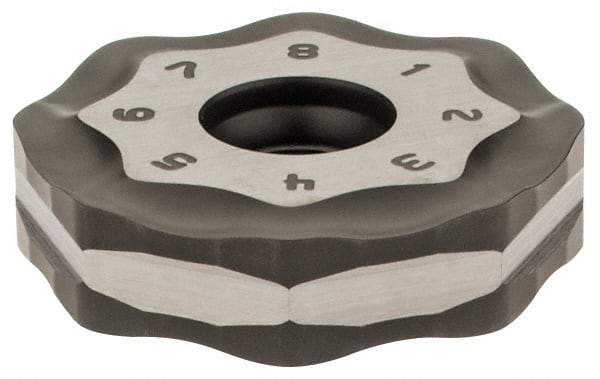 Seco - ONMU090520 M15 Grade MK1500 Carbide Milling Insert - TiCN/Al2O3 Finish, 0.228" Thick - Eagle Tool & Supply