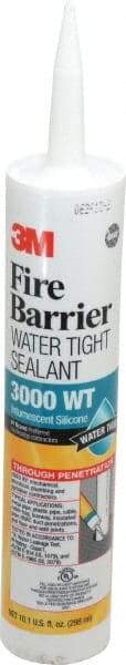 3M - 10.1 oz Cartridge Gray RTV Silicone Joint Sealant - 14 to 230°F Operating Temp, Series 3000WT - Eagle Tool & Supply