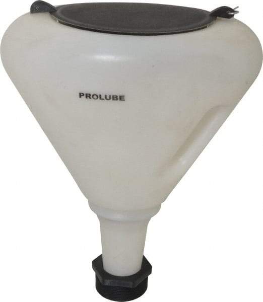 PRO-LUBE - 9-1/2" Diam, Spill Proof Funnel - Eagle Tool & Supply