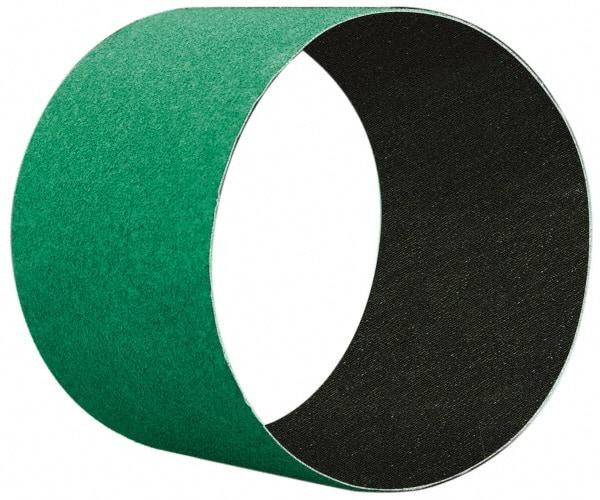 3M - 3-1/2" Wide x 15-1/2" OAL, 60 Grit, Zirconia Alumina Abrasive Belt - Zirconia Alumina, Medium, Coated, YF Weighted Cloth Backing, Series 577F - Eagle Tool & Supply