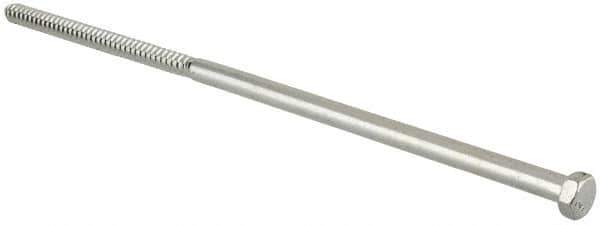 Value Collection - 1/2" Screw, 16" Length Under Head, Steel, Hex Head Lag Screw - Hot Dipped Galvanized, Grade 2 - Eagle Tool & Supply