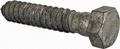 Value Collection - 3/4" Screw, 4" Length Under Head, Steel, Hex Head Lag Screw - Hot Dipped Galvanized, Grade 2 - Eagle Tool & Supply