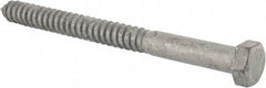 Value Collection - 3/4" Screw, 9" Length Under Head, Steel, Hex Head Lag Screw - Hot Dipped Galvanized, Grade 2 - Eagle Tool & Supply
