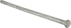 Value Collection - 3/4" Screw, 18" Length Under Head, Steel, Hex Head Lag Screw - Hot Dipped Galvanized, Grade 2 - Eagle Tool & Supply