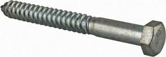 Value Collection - 3/4" Screw, 7" Length Under Head, Steel, Hex Head Lag Screw - Zinc Plated, Grade 2 - Eagle Tool & Supply